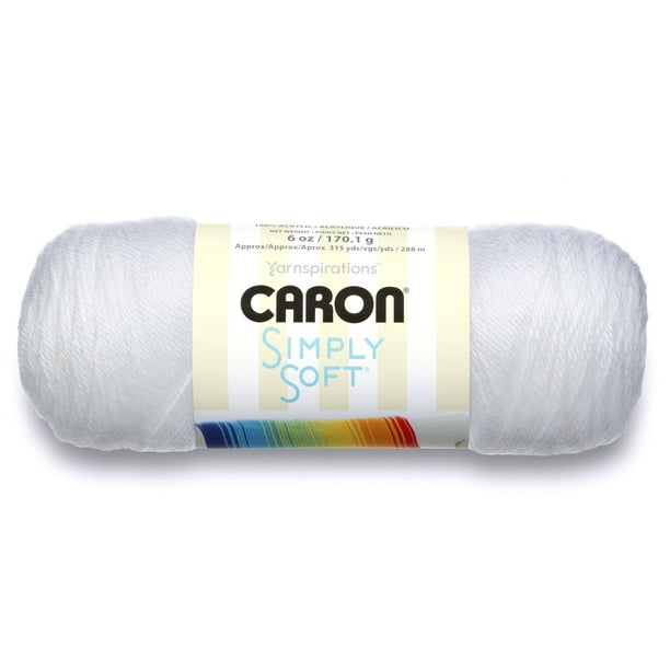 Caron Simply Soft 4 Medium Acrylic Yarn Solid Colors 6 & 7oz Choose Your Color